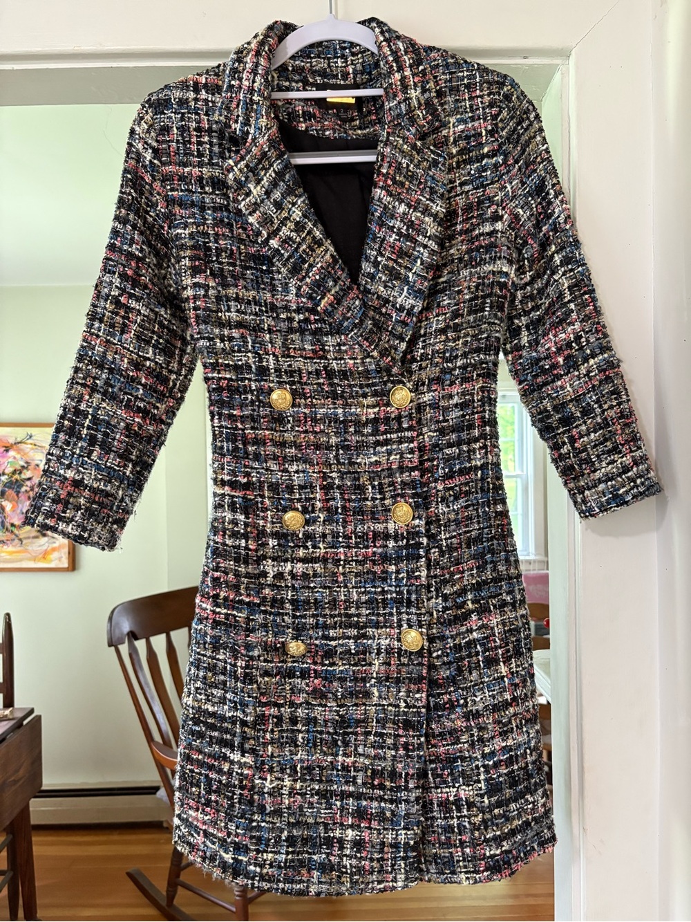 Alexia Admor Selene tweed jacket dress. Size 2.